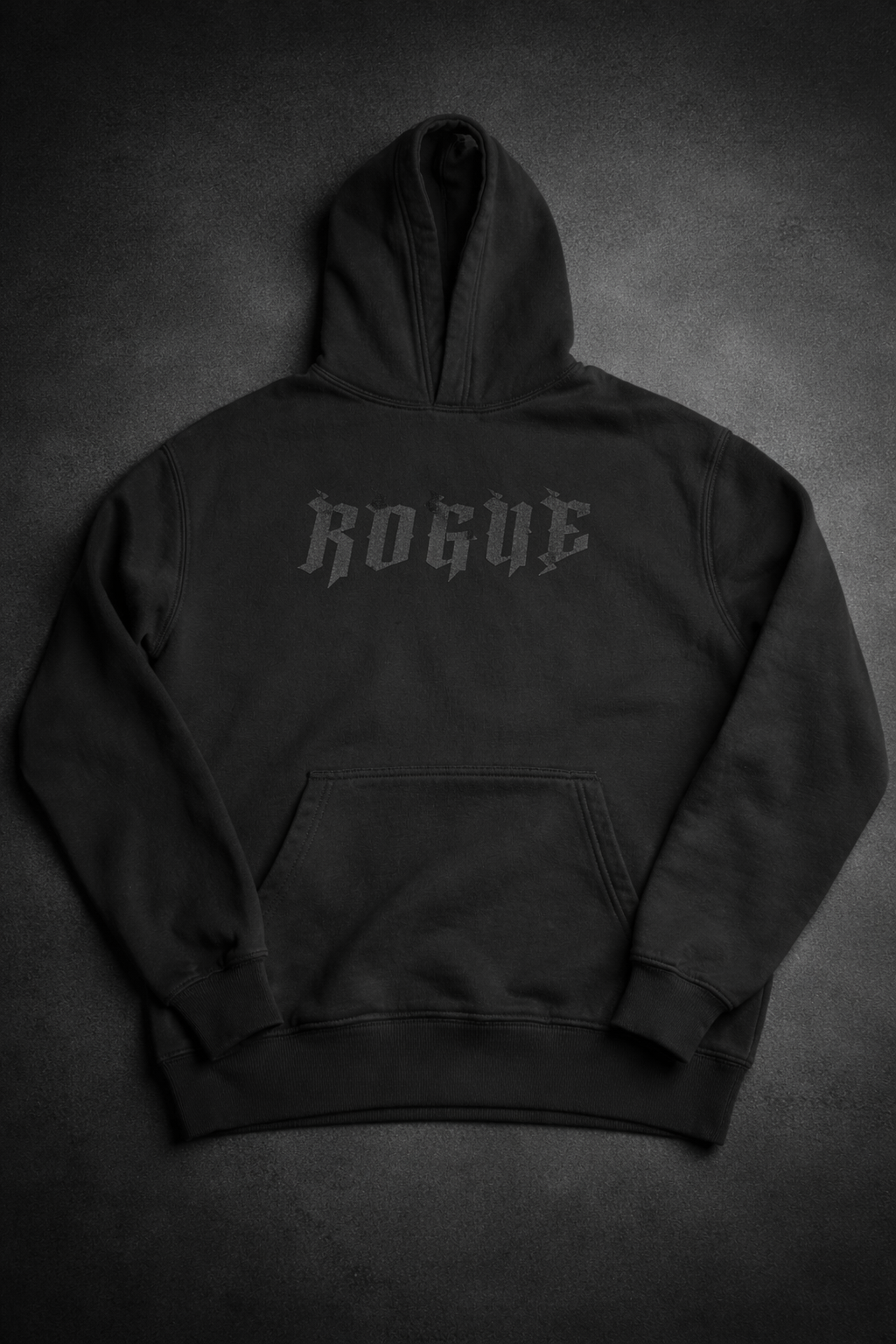 Signature Black Puff Hoodie