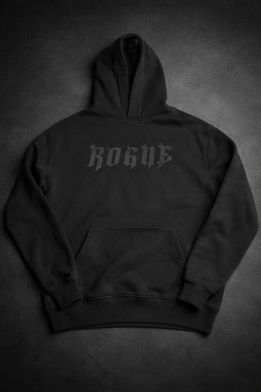 Signature Black Puff Hoodie