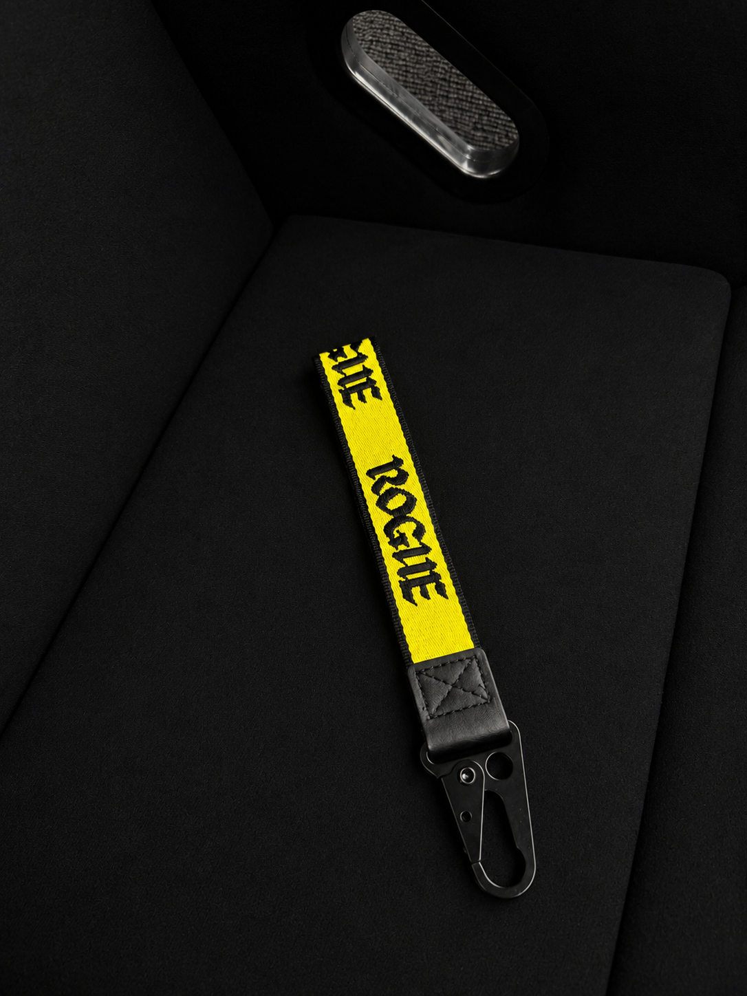 Yellow wrist strap