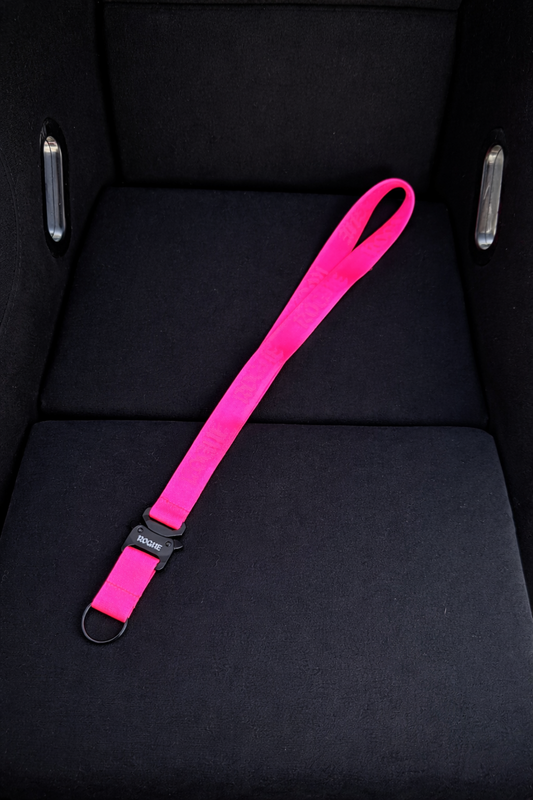 Neon Pink Quick release Lanyard