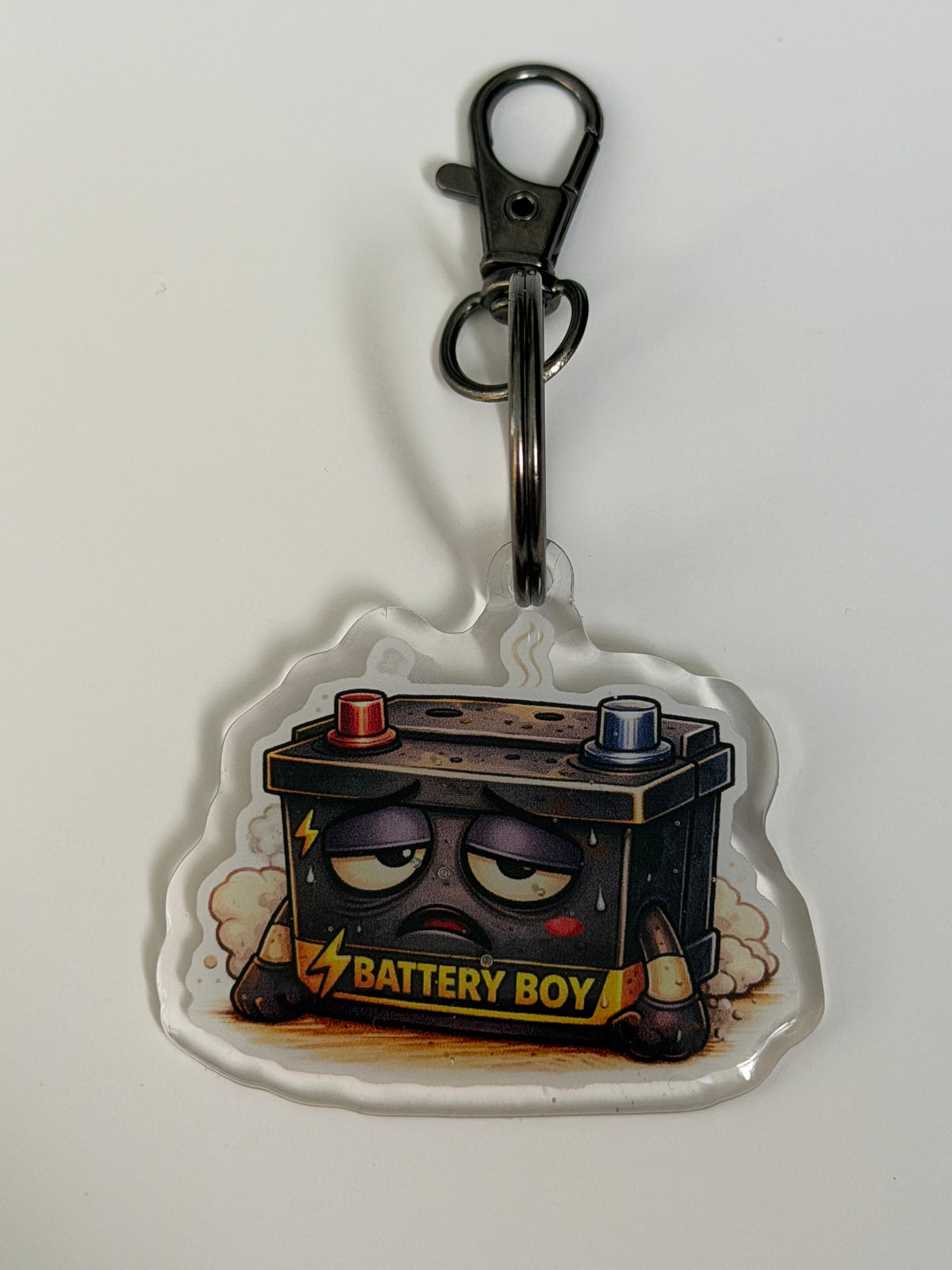 Battery boy keyring