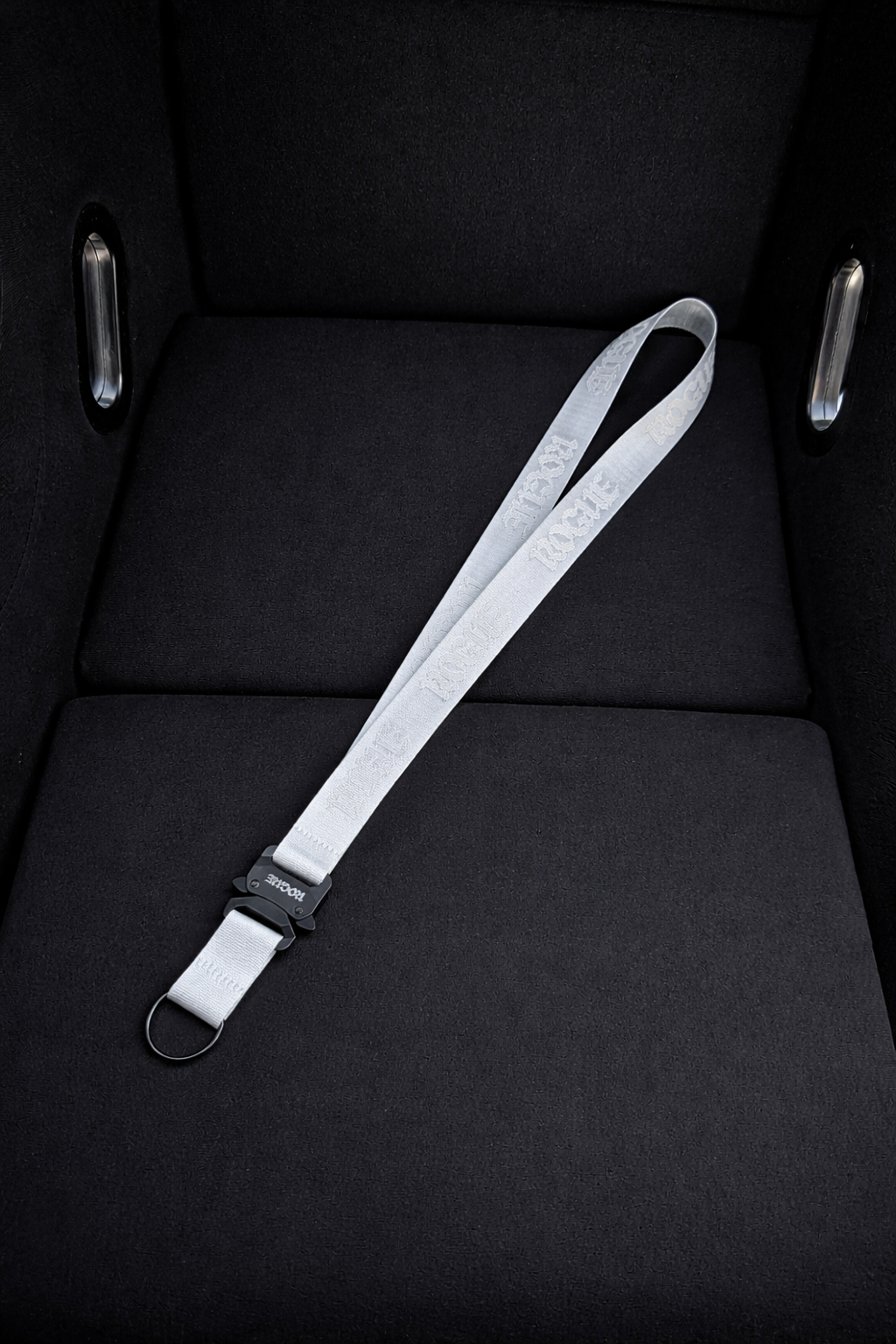 Silver Quick Release Lanyard